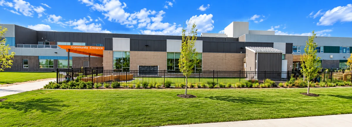 Community centre exterior